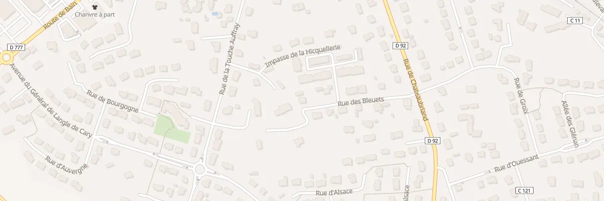 Plan du 12 Rue des Bleuets à Janzé