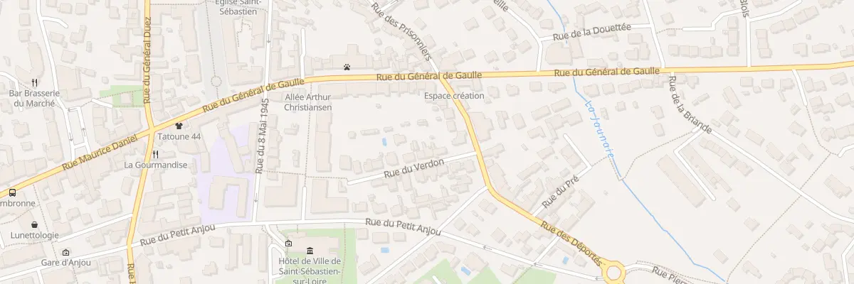 Plan du 4 Rue du Verdon à Saint-Sébastien-sur-Loire