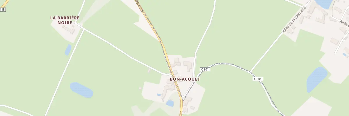 Plan du 82 Rte du Bon Acquet à Vertou