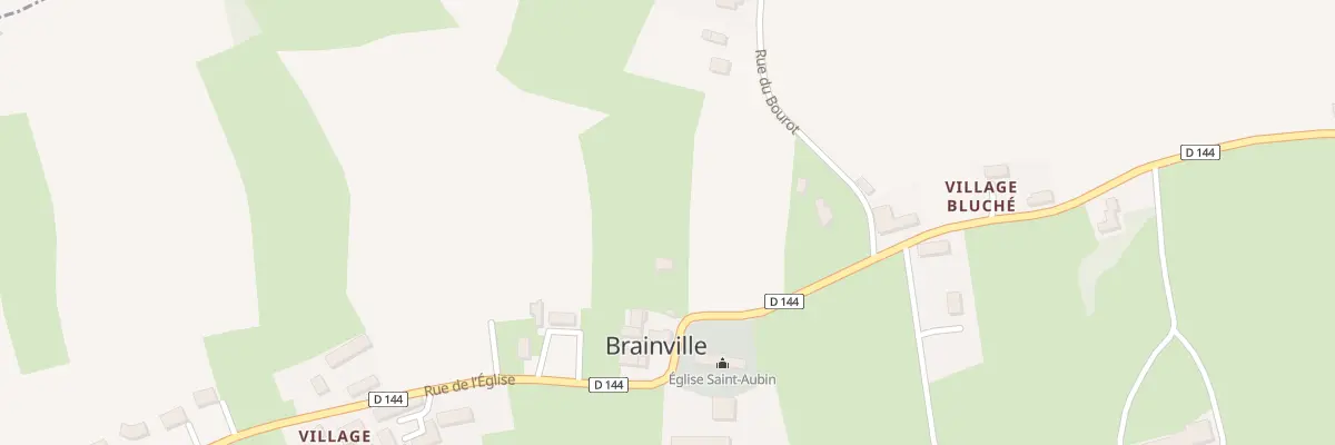 Plan du 6B Rue de l’Église à Brainville