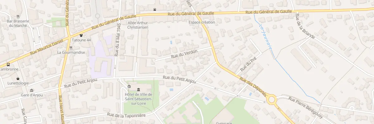 Plan du 7 Rue du Verdon à Saint-Sébastien-sur-Loire