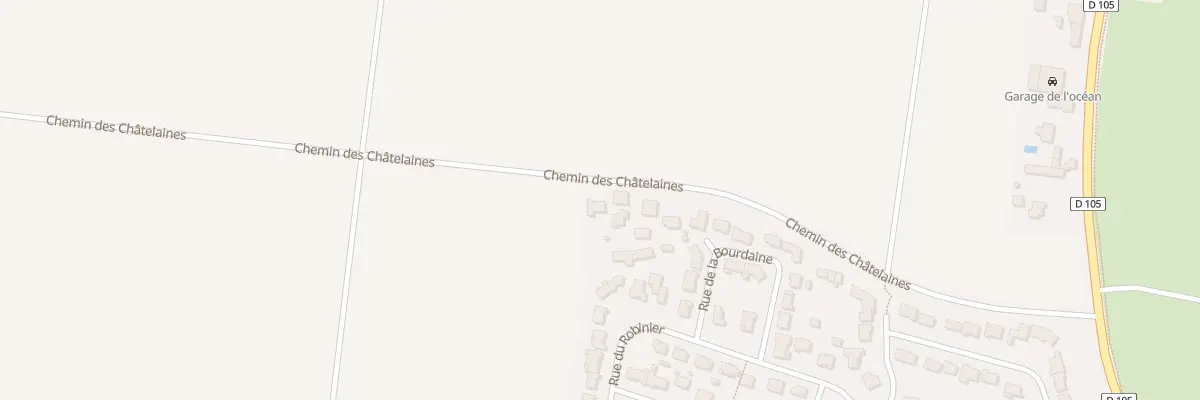 Plan du 437 Che des Châtelaines à Longeville-sur-Mer