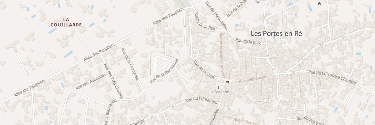 Plan du 17 Rue de la Cure aux Portes-en-Ré