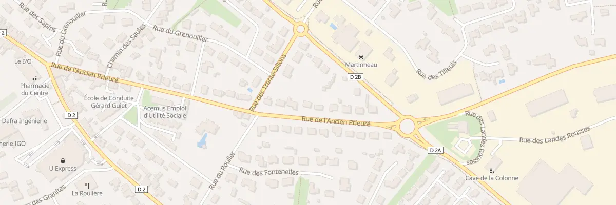 Plan du 39 Rue de l’ancien prieuré au Poiré-sur-Vie