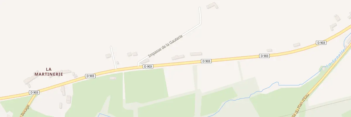 Plan du 62 Rte de la Haye-du-Puits à Montsenelle