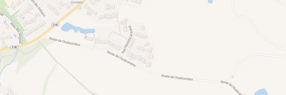 Plan du 3 Rue Dian Fossey à Aubigny-Les Clouzeaux