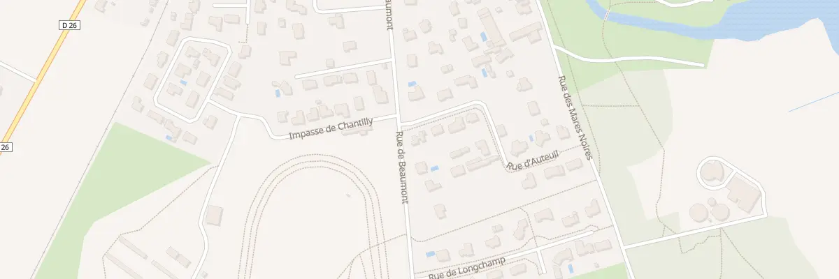 Plan du 16 Rue d’Auteuil à Nort-sur-Erdre