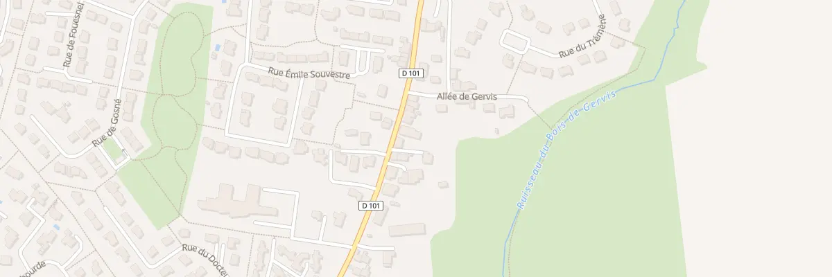 Plan du 32 Rue au Prevot à Châteaugiron