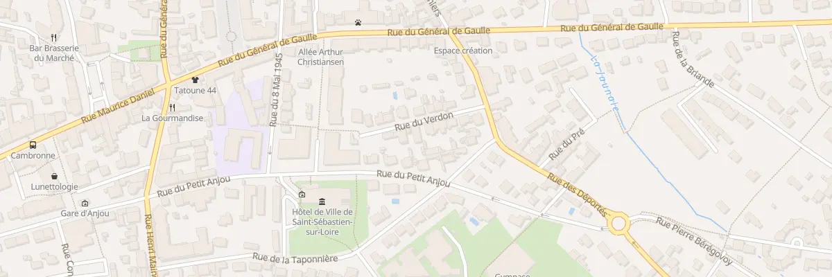 Plan du 9 Rue du Verdon à Saint-Sébastien-sur-Loire