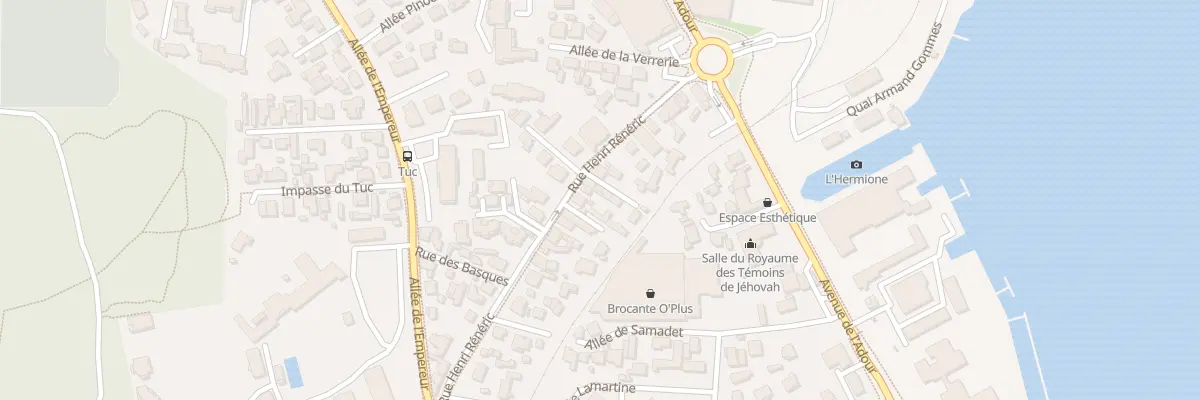 Plan du 19 Rue Henri Rénéric à Anglet