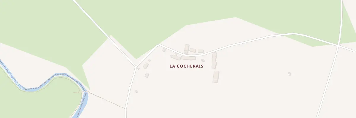 Plan du 5137 La Cocherais à Aucey-la-Plaine