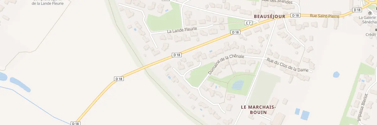 Plan du 272 Domaine de la chênaie aux Lucs-sur-Boulogne
