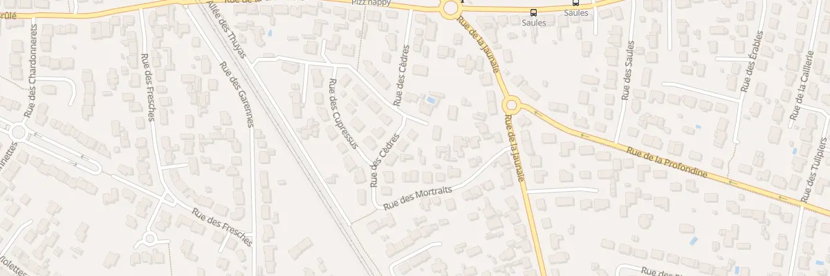 Plan du 13 Rue des Cèdres à Saint-Sébastien-sur-Loire