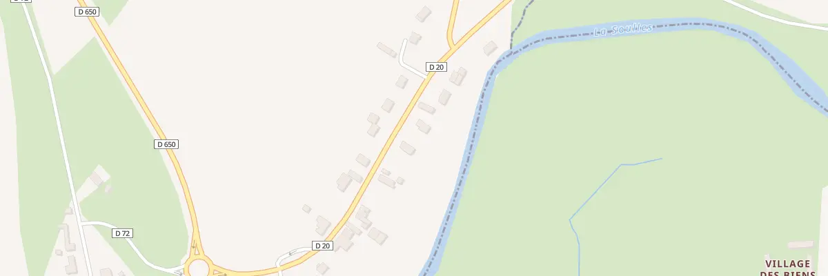 Plan du 46 Rue du Pont de la Roque à Heugueville-sur-Sienne