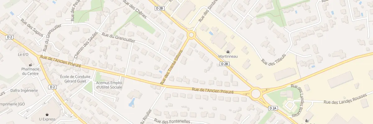 Plan du 2 Rue des trente sillons au Poiré-sur-Vie