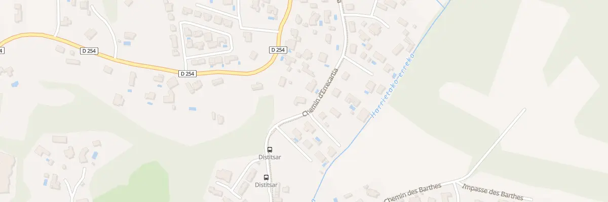 Plan du 310 Che d’Errecartia à Bassussarry