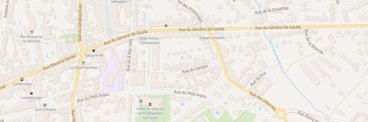 Plan du 12 Rue du Verdon à Saint-Sébastien-sur-Loire