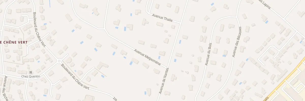 Plan du 4 Av Melpomène à Carquefou