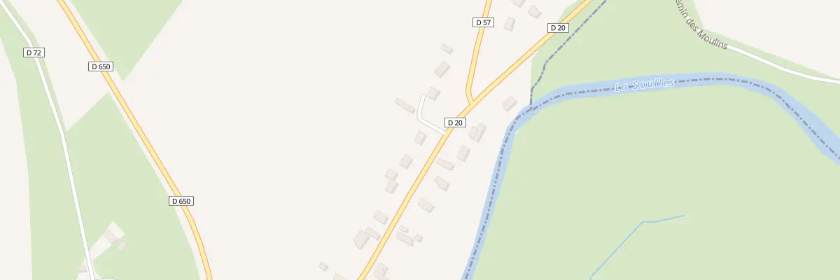 Plan du 33 Rue du Pont de la Roque à Heugueville-sur-Sienne