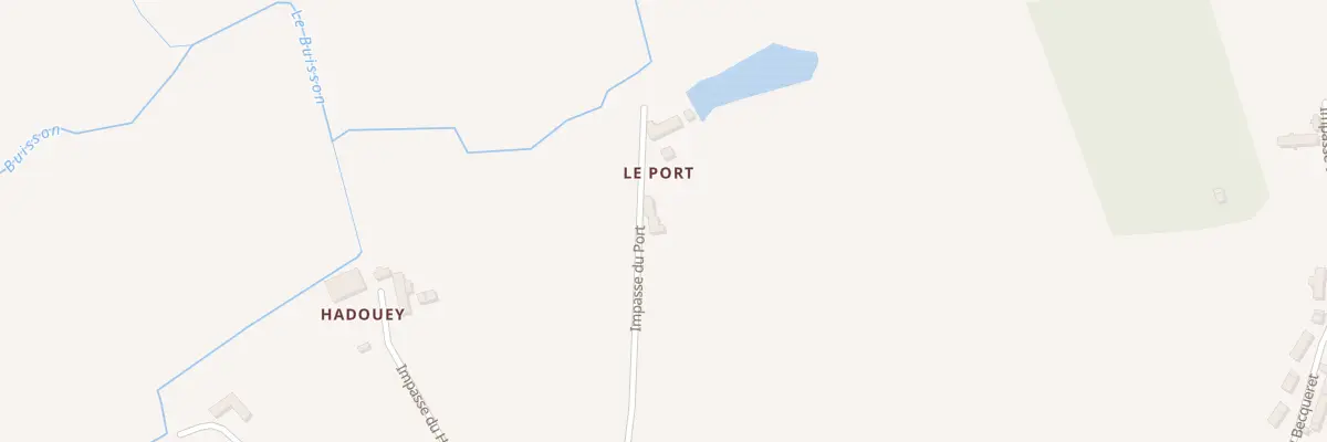 Plan du 274 Imp du Port à Varenguebec