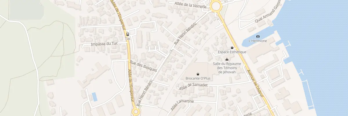 Plan du 27 Rue Henri Rénéric à Anglet