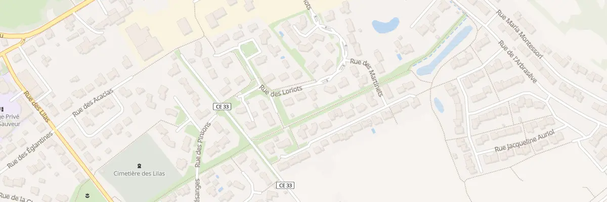 Plan du 23 Rue des loriots à Rocheservière