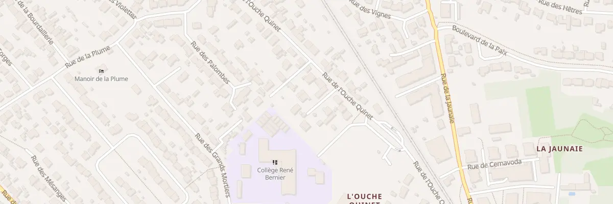 Plan du 50A Rue de l’Ouche Quinet à Saint-Sébastien-sur-Loire