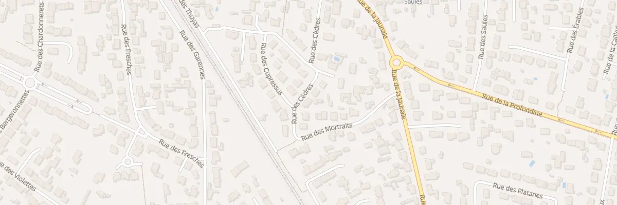 Plan du 17 Rue des Cèdres à Saint-Sébastien-sur-Loire
