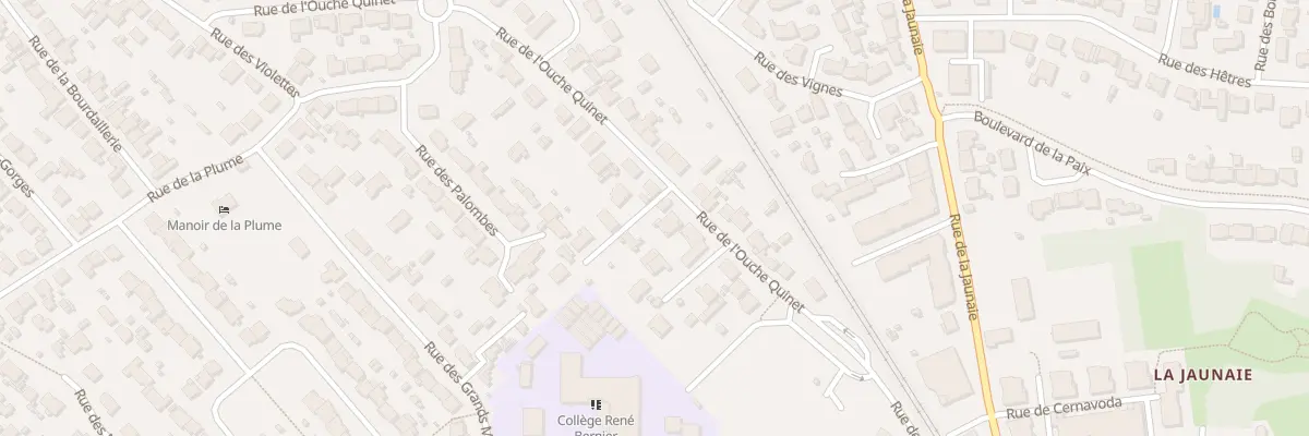 Plan du 44 Rue de l’Ouche Quinet à Saint-Sébastien-sur-Loire