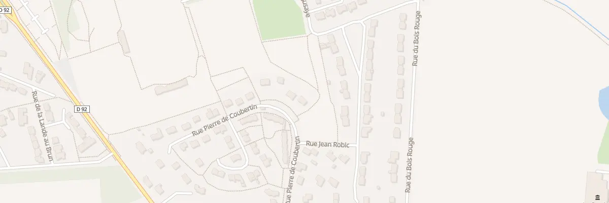 Plan du 10 Rue Pierre de Coubertin à Janzé