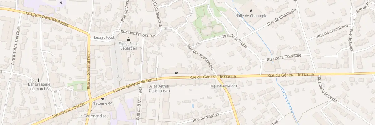 Plan du 19 Rue du Général De Gaulle à Saint-Sébastien-sur-Loire