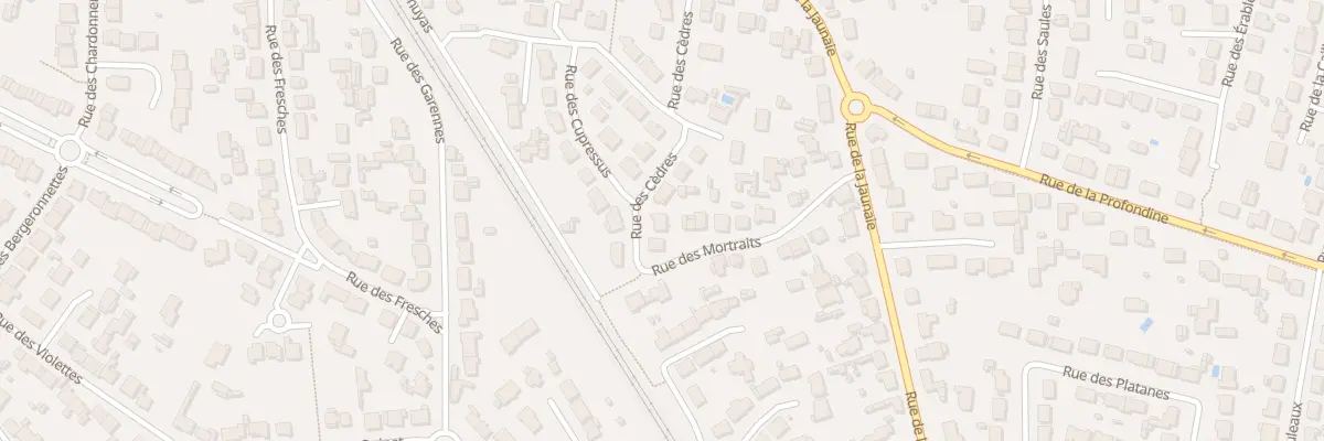 Plan du 19 Rue des Cèdres à Saint-Sébastien-sur-Loire