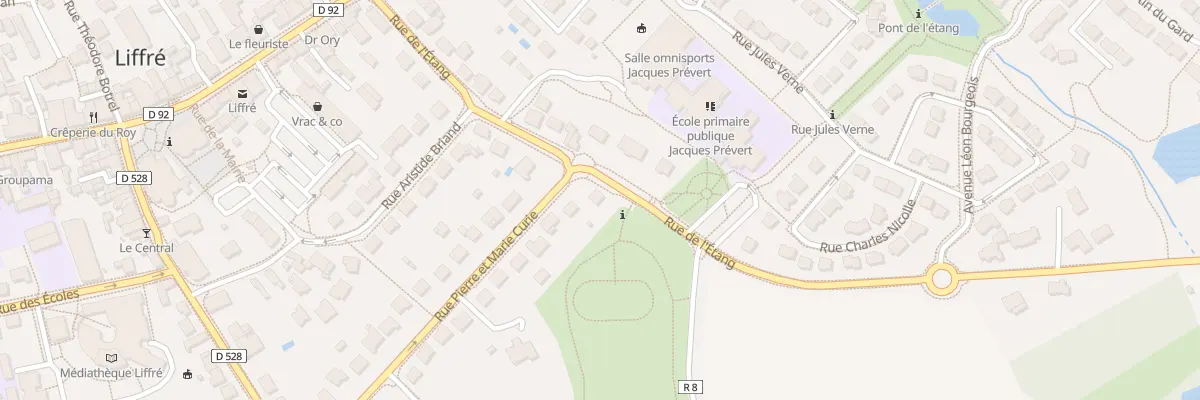 Plan du 22 Rue de l etang à Liffré