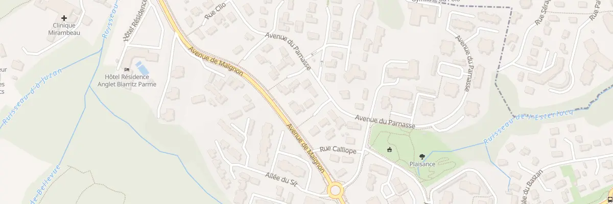 Plan du 4 Rue Uranie à Anglet