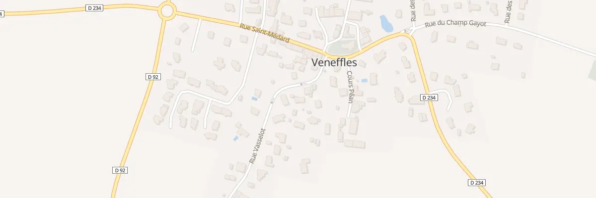 Plan du 1 Rue Vasselot à Châteaugiron
