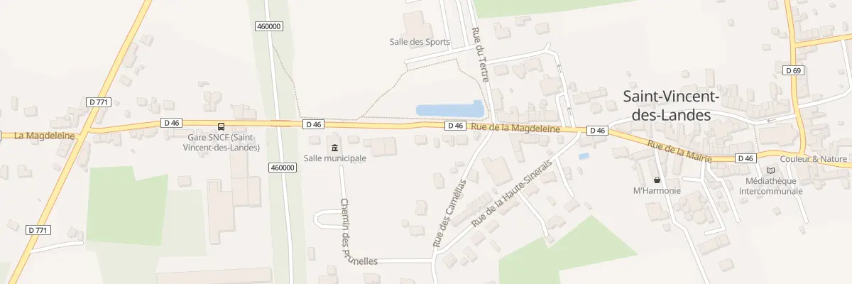 Plan du 17 Rue de la Magdeleine à Saint-Vincent-des-Landes
