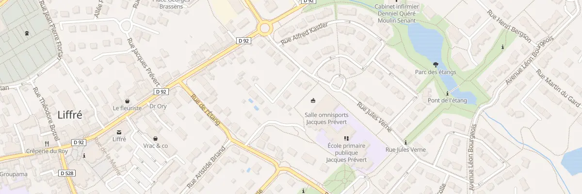 Plan du 5 Rue jules verne à Liffré