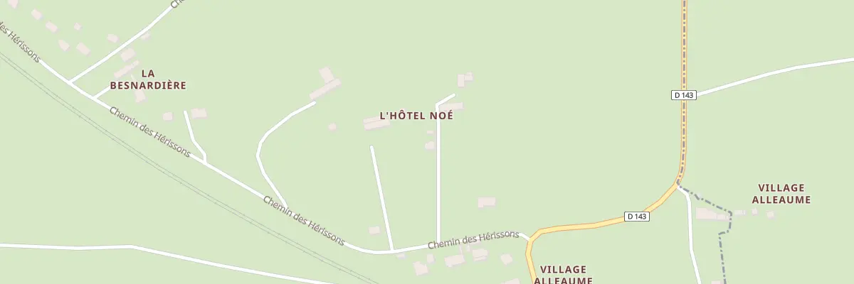 Plan du 5006 L’Hotel Noe à Saint-Planchers
