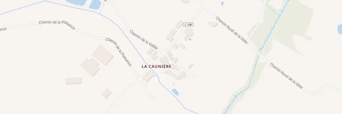 Plan du 9 La Caunière à Beaufou