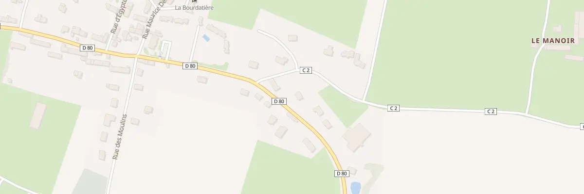 Plan du 11 Rue de Grandelle à Beauvoir