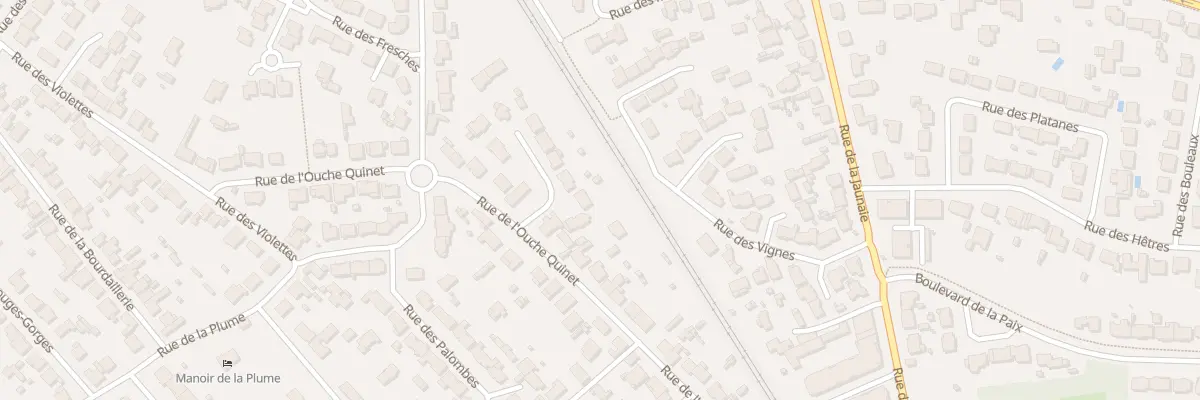 Plan du 6 Rue des Etourneaux à Saint-Sébastien-sur-Loire