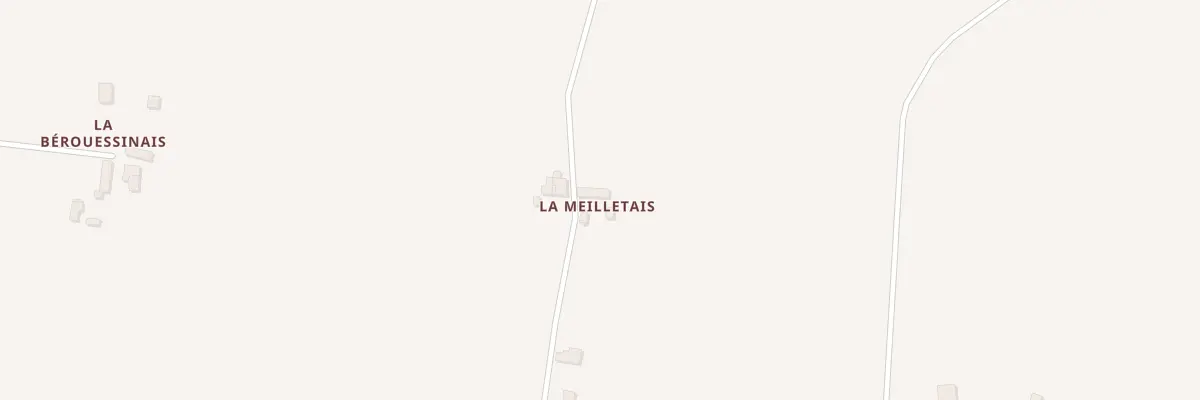 Plan du 8 La Meilletais à Ercé-près-Liffré