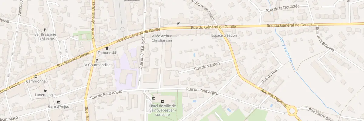 Plan du 18 Rue du Verdon à Saint-Sébastien-sur-Loire