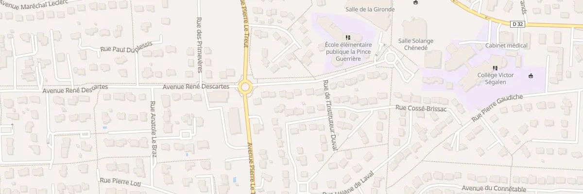 Plan du 10 Rue Jules Ferry à Châteaugiron