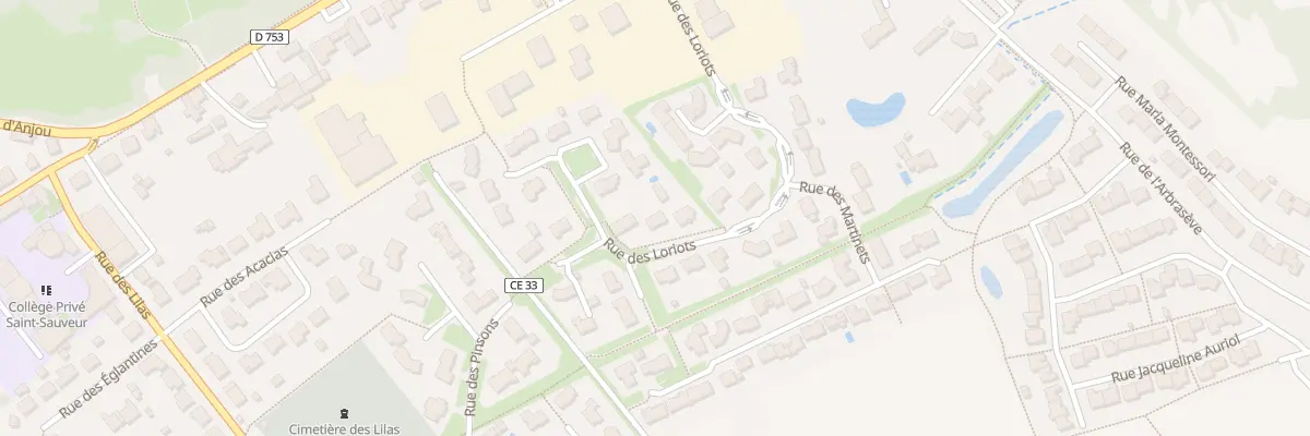 Plan du 24 Rue des loriots à Rocheservière