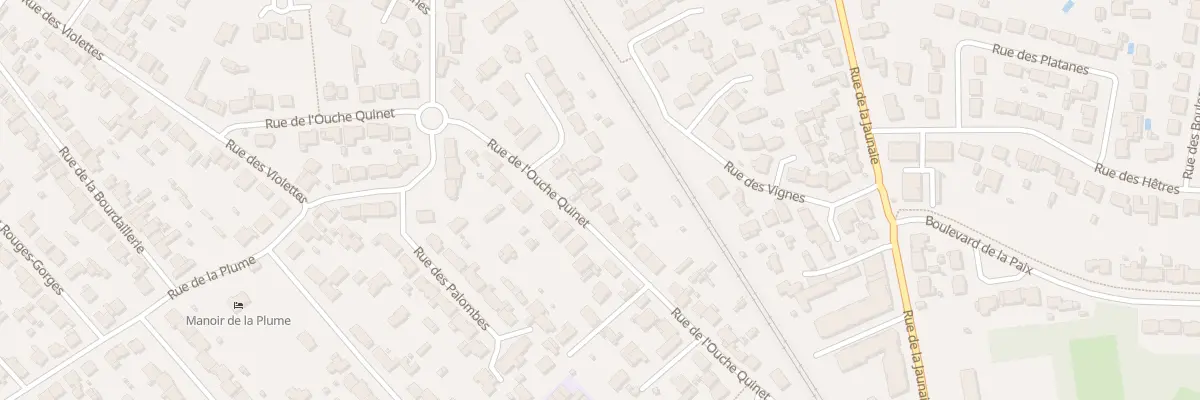 Plan du 35 Rue de l’Ouche Quinet à Saint-Sébastien-sur-Loire