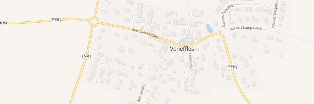 Plan du 14 Rue Vasselot à Châteaugiron