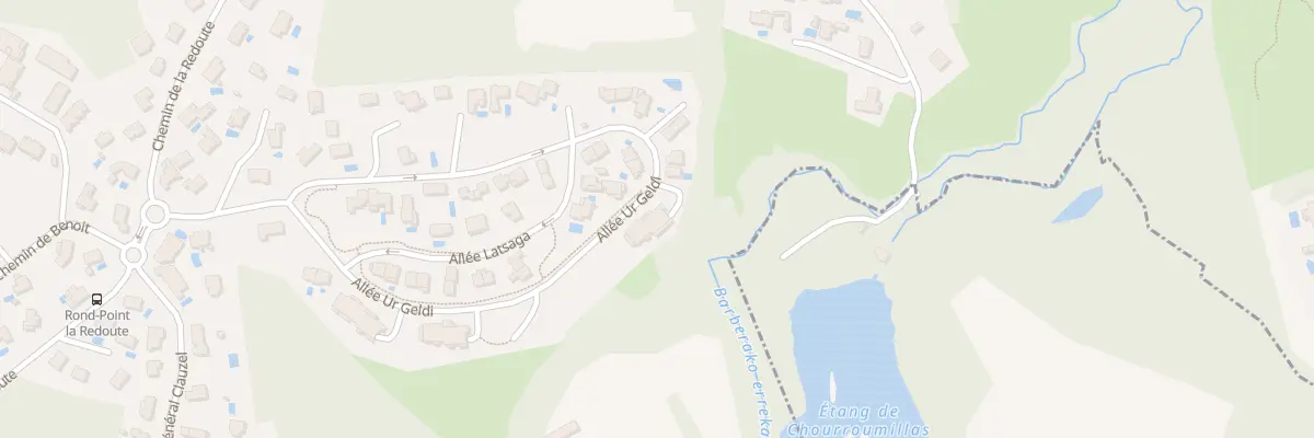 Plan du 291 All Ur-Geldi à Bassussarry