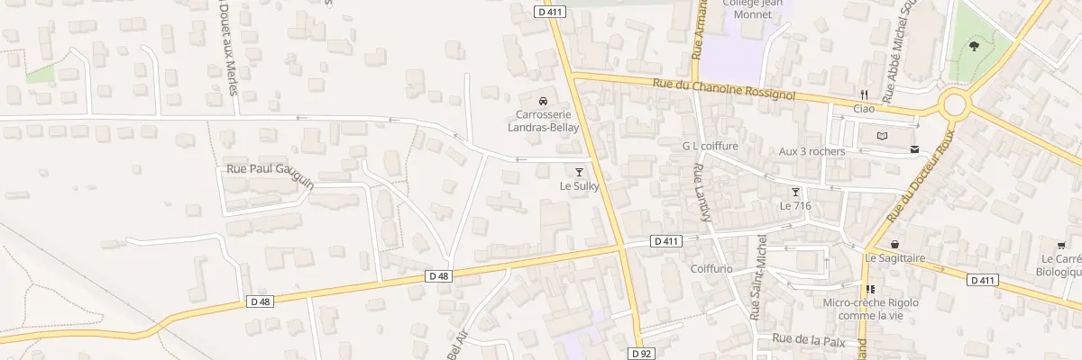 Plan du 1 Rue du Douet aux Merles à Janzé