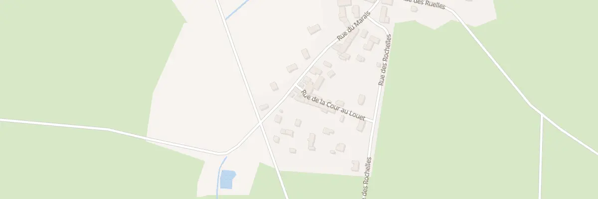 Plan du 2 Rue de la Cour au Louet Boucey à Pontorson
